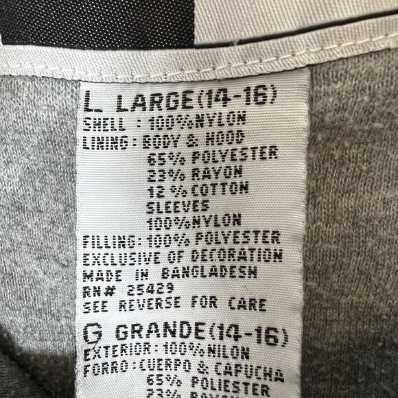 VTG 90s Dallas Cowboys Puma Half Zip Jacket Youth Large Blue Removable Sleeves - Picture 9 of 15